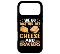 Nous Allons Ensemble comme du Fromage et des craquelins Coque pour iPhone 17 Pro Max