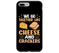 Nous Allons Ensemble comme du Fromage et des craquelins Coque pour iPhone 7 Plus/8 Plus