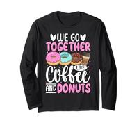 Nous allons ensemble comme un café et des beignets Manche Longue