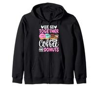 Nous allons ensemble comme un café et des beignets Sweat à Capuche