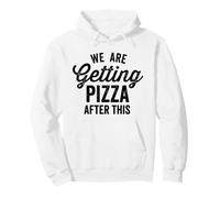 Nous Allons Manger Une Pizza après ce drôle de Dicton : « Gym Vintage » Sweat à Capuche