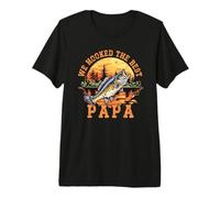 Nous Avons accroché Le Meilleur Papa de Tous Les Temps à la pêche pour la fête des Papas T-Shirt Haut de Gamme