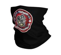 Nous Avons Confiance en Dieu. Les Armes Ne sont qu'une Solution De Secours. Étanche À La Poussière Écharpe Demi-Visage Anti-Solaire Bandeau Magique Bandana pour Adulte Yoga Course À Pied