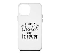 Nous Avons décidé de Nous marier pour Toujours, Un Couple d'amour engagé Coque pour iPhone 12 Mini