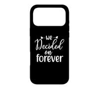 Nous Avons décidé de Nous marier pour Toujours, Un Couple d'amour engagé Coque pour iPhone 17 Pro Max