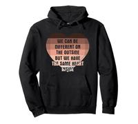 Nous avons le même cœur | BLM African Pride Black History Month Sweat à Capuche