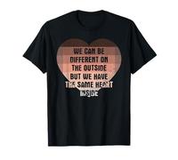 Nous avons le même cœur | BLM African Pride Black History Month T-Shirt