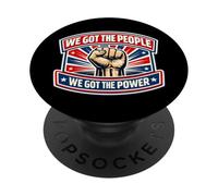 Nous Avons Les Gens, Nous Avons Le Power Trade Labour Worker Union PopSockets PopGrip Adhésif