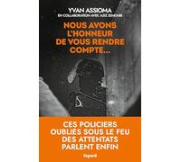 Nous avons l'honneur de vous rendre compte...