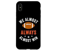 Nous Avons Presque Toujours gagné, Fans de Football Amusants Coque pour iPhone XS Max