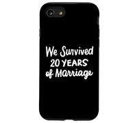 Nous avons survécu à 20 ans de mariage, 20e anniversaire d'un couple Coque pour iPhone SE (2020) / 7 / 8