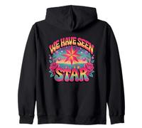 Nous Avons vu Star Retro Celestial Art Sweat à Capuche