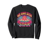 Nous Avons vu Star Retro Celestial Art Sweatshirt