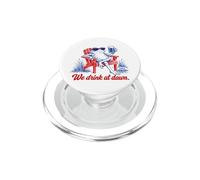 Nous buvons à l'aube Frog Beer Un Papa drôle pour la fête des pères PopSockets PopGrip pour MagSafe