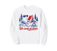 Nous campons à Dawn Frog Camping Funny Sweatshirt