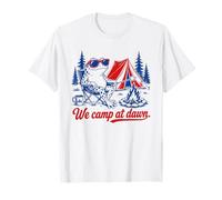 Nous campons à Dawn Frog Camping Funny T-Shirt