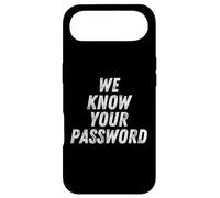 Nous connaissons Votre Mot de Passe Computer Hacker Bitcoin Ransomware Coque pour iPhone Air