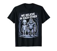 Nous croyons en Un Enfant surnaturel Extraterrestre Bigfoot T-Shirt