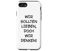 Nous devrions Aimer, mais Nous pensons Coque pour iPhone SE (2020) / 7/8