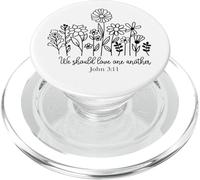 Nous devrions Aimer Un chrétien Hommes et Femmes Aiment Dieu et Jésus PopSockets PopGrip pour MagSafe