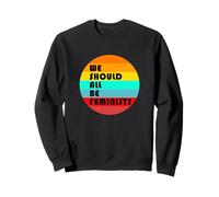 Nous devrions Tous être féministes féministes rétro Vintage Sweatshirt