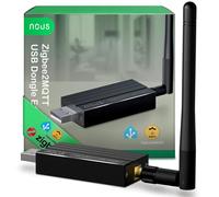 NOUS E16 Dongle USB Zigbee2MQTT, Coordinateur ZigBee 3.0 pour Home Assistant, Passerelle ZigBee USB avec Thread & Bluetooth 5.2, Adaptateur USB pour Raspberry Pi, OpenHAB et Smart Home