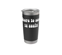 Nous espérons vous revoir Gobelet isotherme en acier inoxydable double paroi