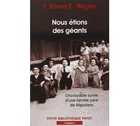Nous étions des géants