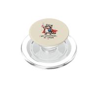Nous expérimentons à l'aube Un Professeur de Science Amusant sur Le Raton Laveur PopSockets PopGrip pour MagSafe