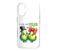 Nous fabriquons Un Superbe Motif de Poire avec Un Joli Jeu de Mots en Forme de Poire Coque pour iPhone 17