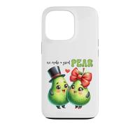 Nous fabriquons Un Superbe Motif de Poire avec Un Joli Jeu de Mots en Forme de Poire Coque pour iPhone 13 Pro