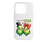 Nous fabriquons Un Superbe Motif de Poire avec Un Joli Jeu de Mots en Forme de Poire Coque pour iPhone 14 Pro