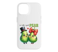 Nous fabriquons Un Superbe Motif de Poire avec Un Joli Jeu de Mots en Forme de Poire Coque pour iPhone 14