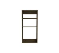 Nous Faisons Du Bois Étagère Carrée à Trois Niveaux Chêne Fumé