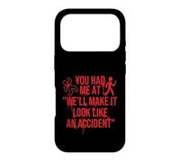 Nous ferons ressembler à Un Accident - Murder Shows Forensics Coque pour iPhone 17 Pro
