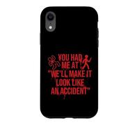 Nous ferons ressembler à Un Accident - Murder Shows Forensics Coque pour iPhone XR