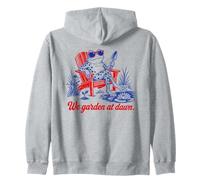 Nous jardinons à l'aube Frog Gardening Funny Sweat à Capuche