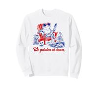 Nous jardinons à l'aube Frog Gardening Funny Sweatshirt