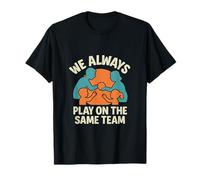 Nous jouons Toujours sur Le même Cercle Familial d'équipe T-Shirt