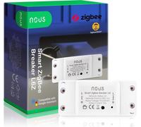 Nous L6Z Smart Switch, ZigBee 3.0, mesure de l'énergie, affichage LED, 10A, 2200W, 220V-240V