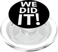 Nous l'avons Fait! Accomplissement Travail d'équipe PopSockets PopGrip pour MagSafe