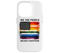 Nous, le peuple, c'est tout le monde, la fierté américaine Coque pour iPhone 14 Pro