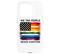 Nous, le peuple, c'est tout le monde, la fierté américaine Coque pour iPhone 15 Pro