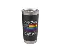 Nous, le peuple, c'est tout le monde, la fierté LGBT Gobelet isotherme en acier inoxydable double paroi