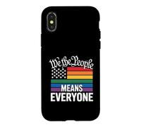 Nous, Le Peuple, C'est Tout Le Monde, la Gay Pride LGBT Coque pour iPhone X/XS