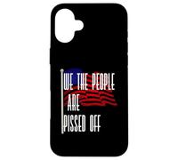 Nous, Le Peuple, Drapeau américain Coque pour iPhone 16 Plus