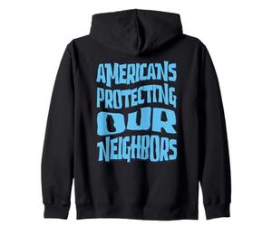 Nous, Le Peuple, Les Américains ordinaires, protégeons nos voisins Sweat à Capuche