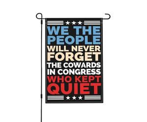 Nous, Le Peuple, N'Oublierons Jamais La Manifestation Pour La Liberté Du Fdt. Résistance Politique Inspirante. Bannière Avec Œillets Drapeau De Jardin Décoratif Drapeau De Cour Pour 30X45cm