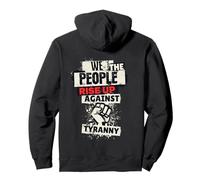 Nous, le peuple, nous nous élevons contre la tyrannie, pas de rois, nous sommes dissidents Sweat à Capuche