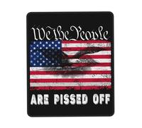 Nous, Le Peuple, Sommes en Colère. Mouse Pad Bords Cousus Tapis De Souris Gaming Antidérapant Tapis De Souris pour Travail Bureau Ordinateur 25X30Cm